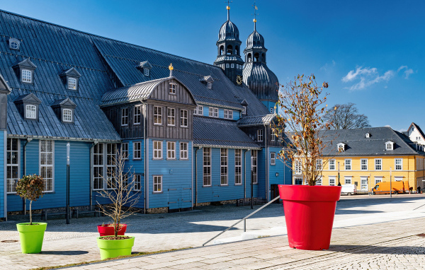 Церковь в городе Клаусталь-Целлерфельд, Германия