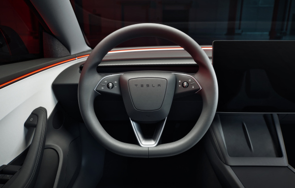 Руль автомобиля Tesla Model 3 Performance 2024 года