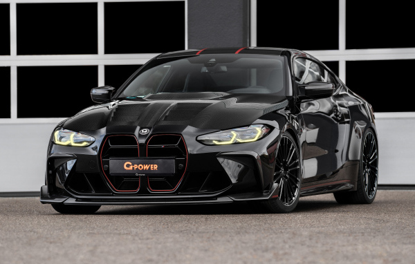 Черный автомобиль G-Power G4M CSL Bi-Turbo
