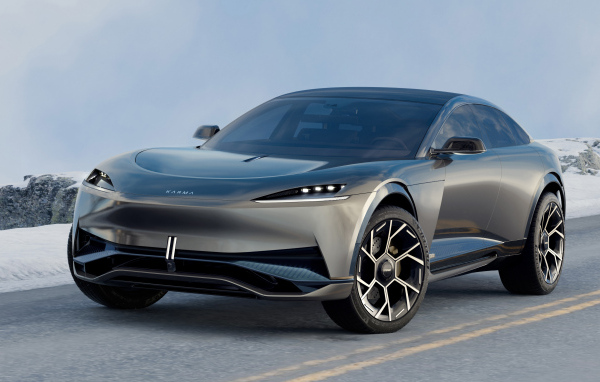 Автомобиль Karma Ivara зимой