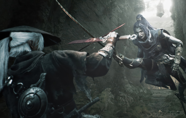 Битва в новой компьютерной игре Phantom Blade Zero