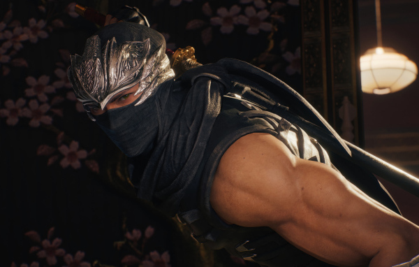 Воин в маске в новой компьютерной игре NINJA GAIDEN 2 Black