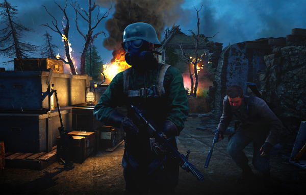 Солдаты в городе видеоигре Sniper Elite: Resistance