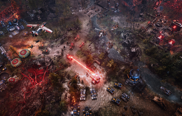 Кадр видео игры Tempest Rising