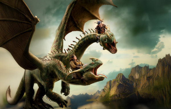 Постер нового фильма Как приручить дракона, 2025