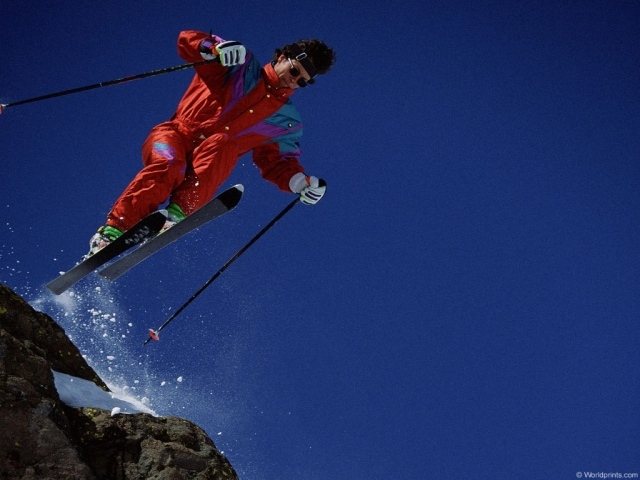 Экстримальные лыжи