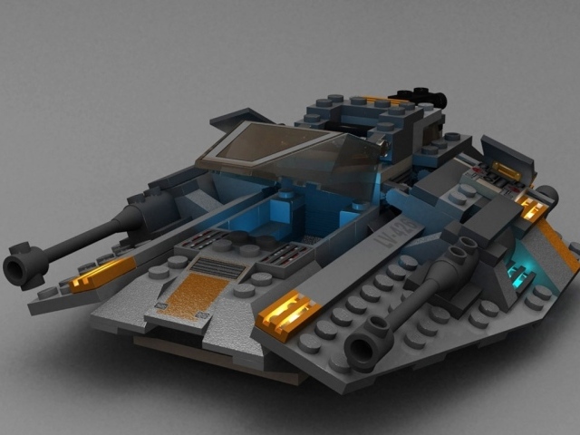Лего танк