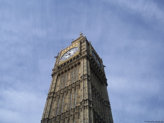 Башня Big Ban в Лондоне