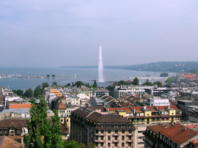Озеро Женева, Женева
