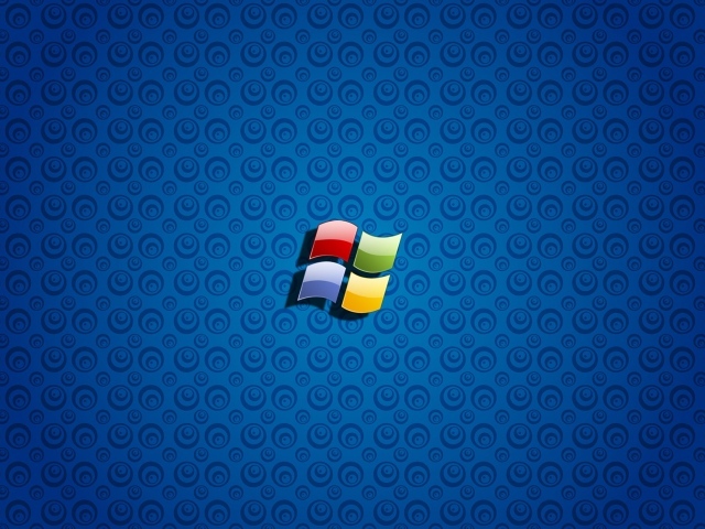 Windows 8 синие обои
