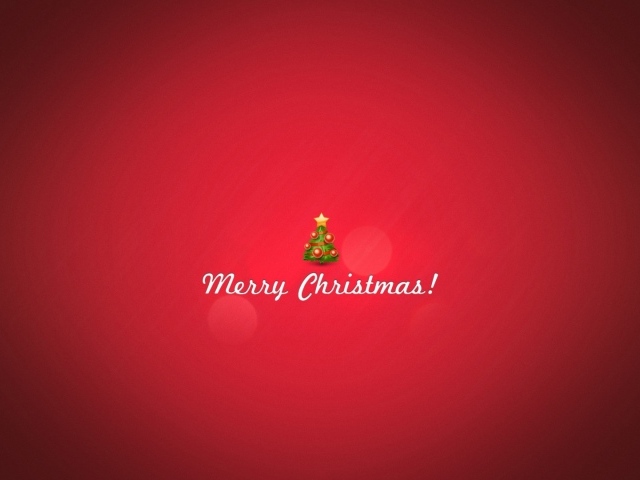 Wish for Christmas, red background