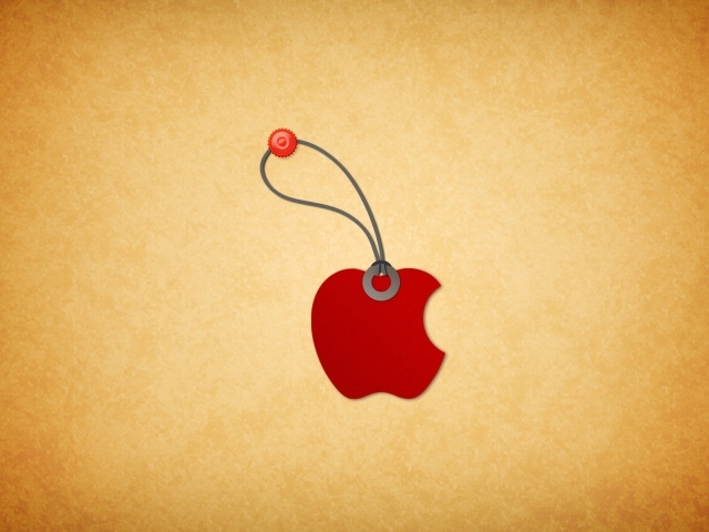 Apple с веревочкой