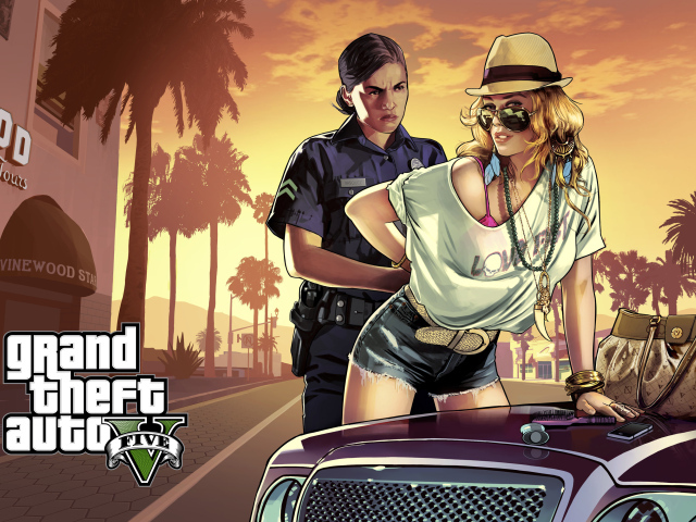 Grand Theft Auto V арест