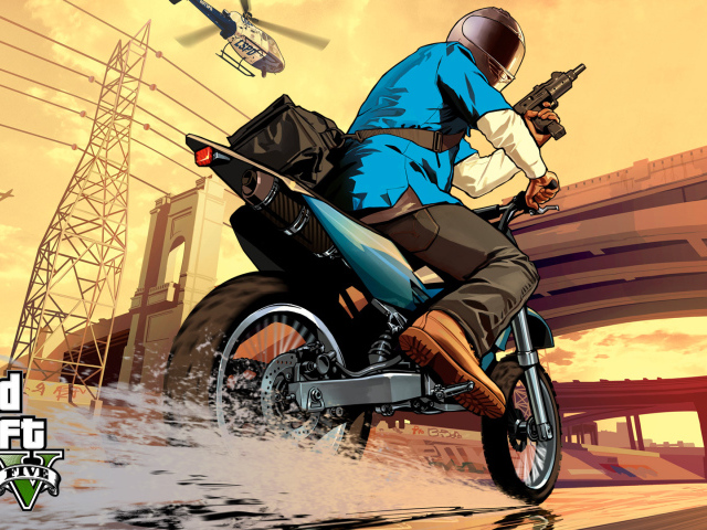 Grand Theft Auto V мотоцикл