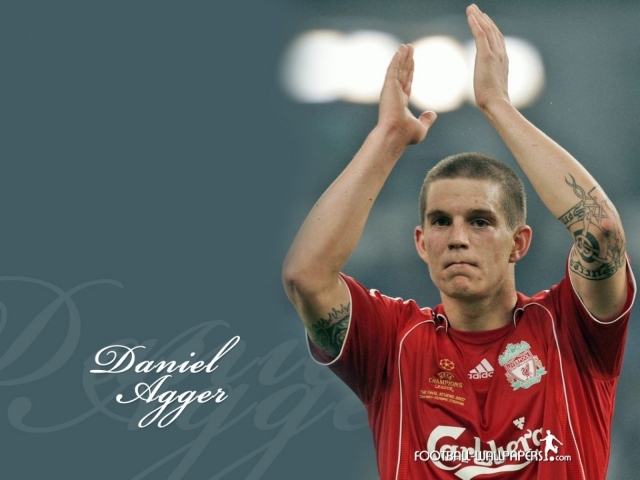 The best football player of Liverpool Daniel Agger