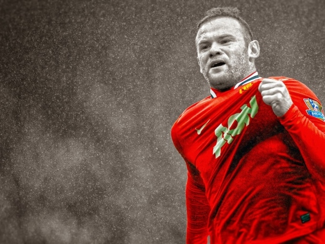 The best football player of Manchester United Wayne Rooney