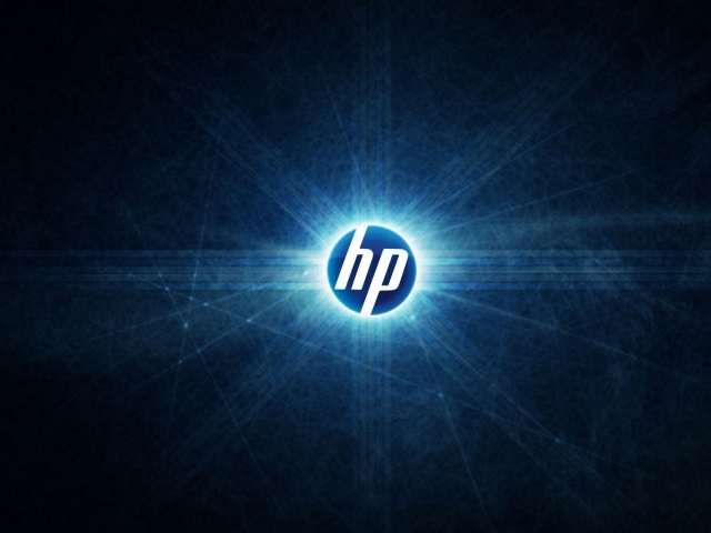 Сияющий лого HP