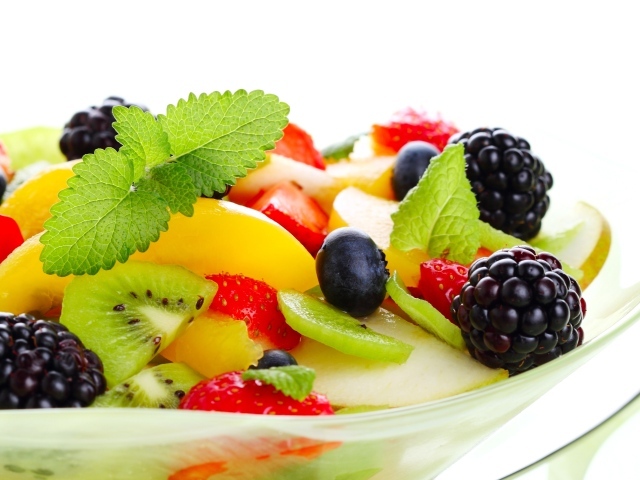 	   Fruit and berry salad