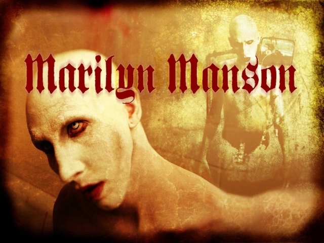 Marilyn Manson without hair