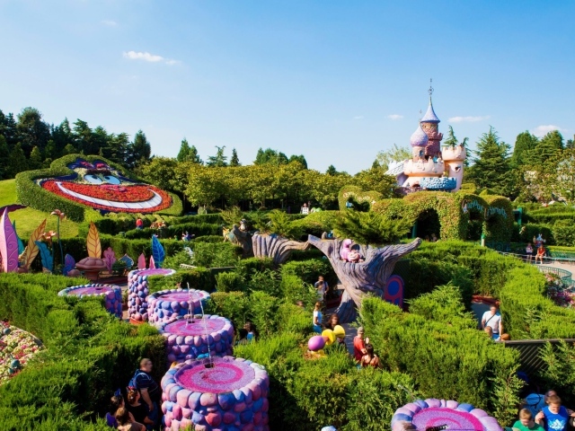Fabulous world of Disneyland, France