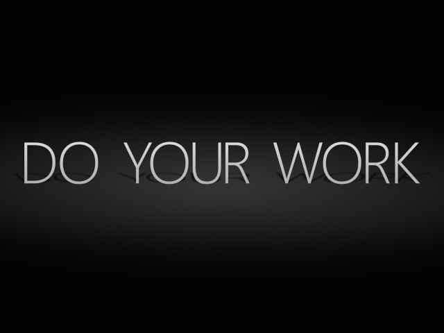 Делай свою работу