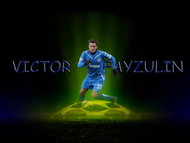Zenit midfielder Victor Fayzulin photo