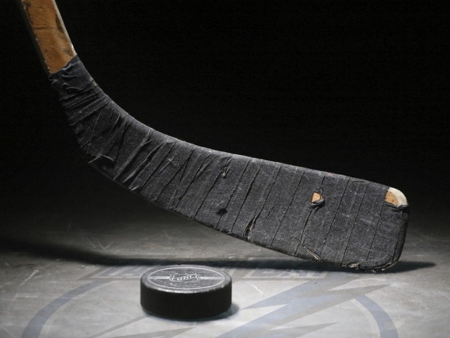 Hockey stick puck