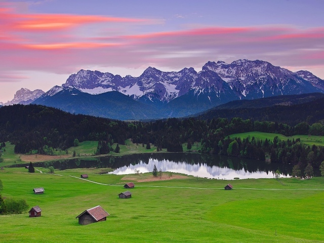 Fabulous Bavarian Alps, Germany.