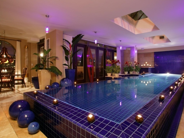 Room with pool