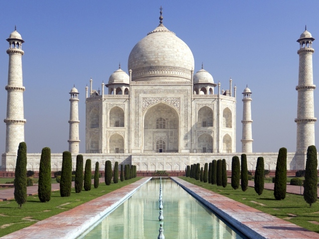 Mausoleum-Mosque of Taj Mahal, India