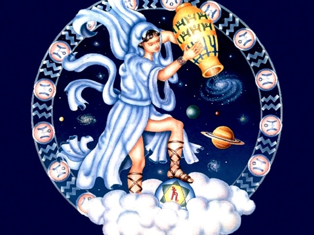 Знак зодиака Водолей рисунок 