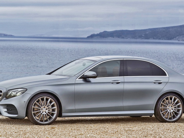 Silver Mercedes E Class Amg Line 2017 Wallpapers And Images