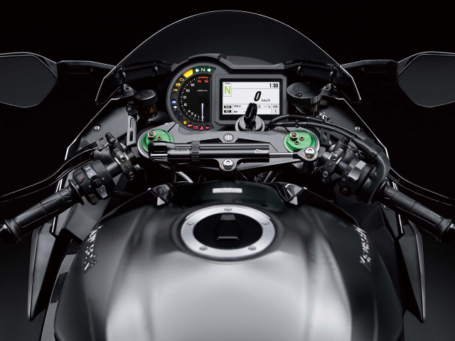 Панель приборов мотоцикла  Kawasaki Ninja H2, 2019