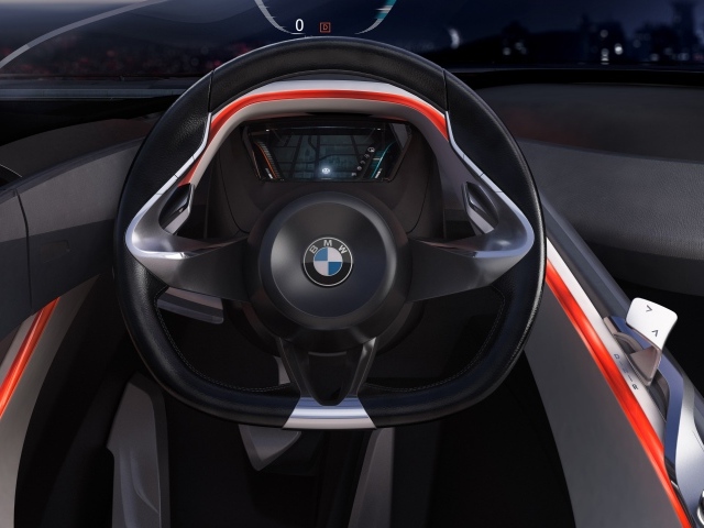 BMW steering wheel