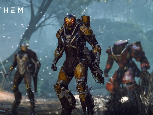 Персонажи компьютерной игры Anthem, 2019 года