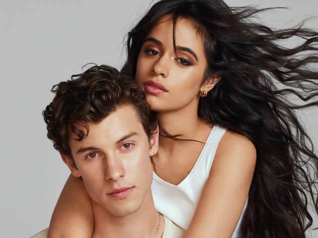 Young performers Sean Mendes and Camila Cabello