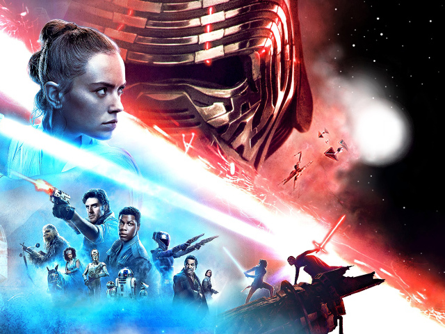 Постер нового фильма Звёздные войны: Скайуокер. Восход, 2019