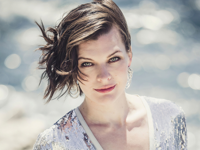 Popular American actress Milla Jovovich