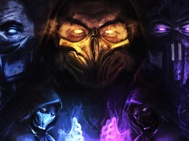 Постер новой компьютерной игры Mortal Kombat 11