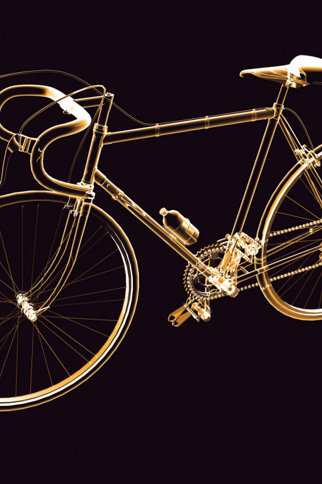 Неоновый велосипед