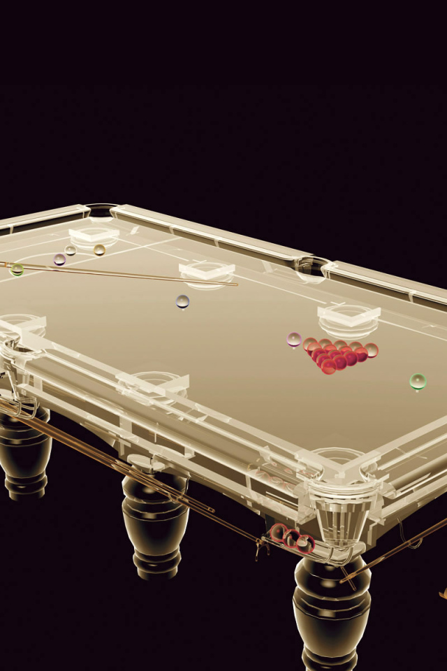 Неоновый бельярд
