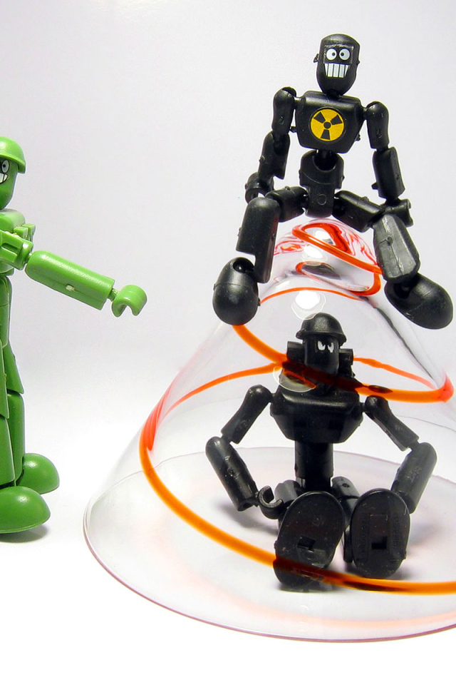 Роботы за игрой