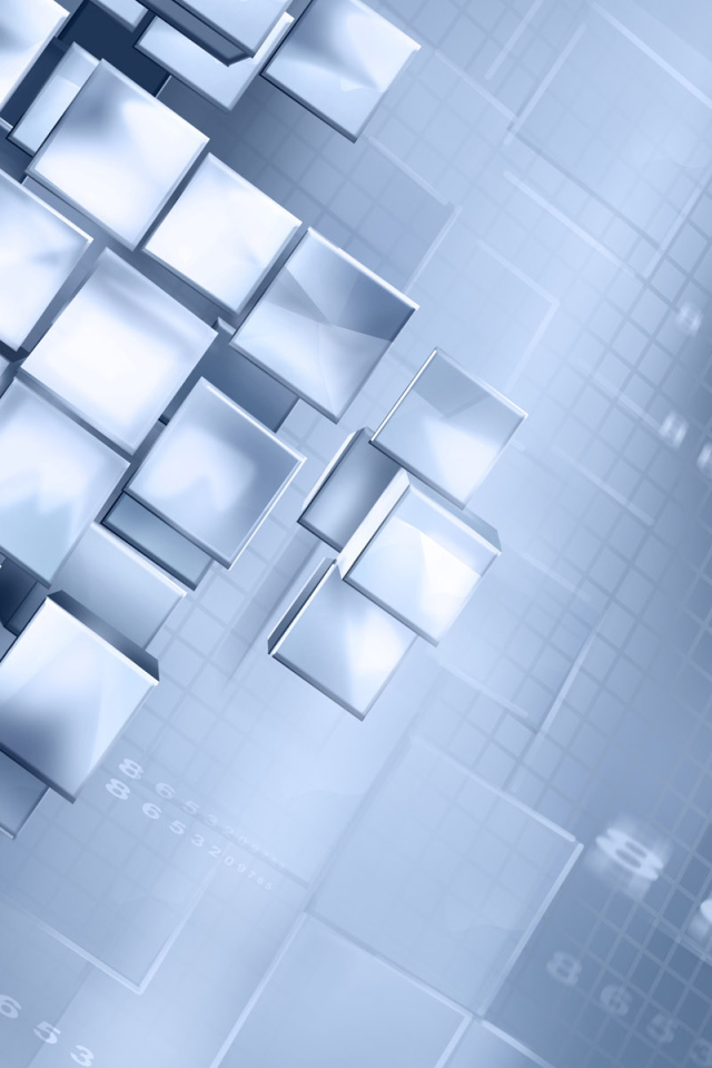 Голубые квадраты