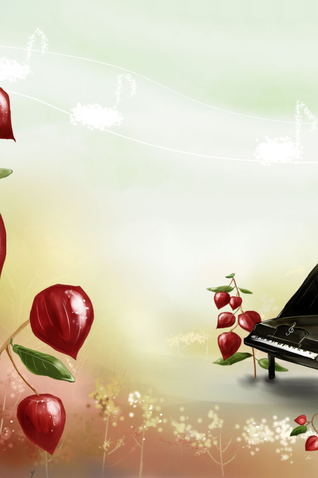 Звуки пианино