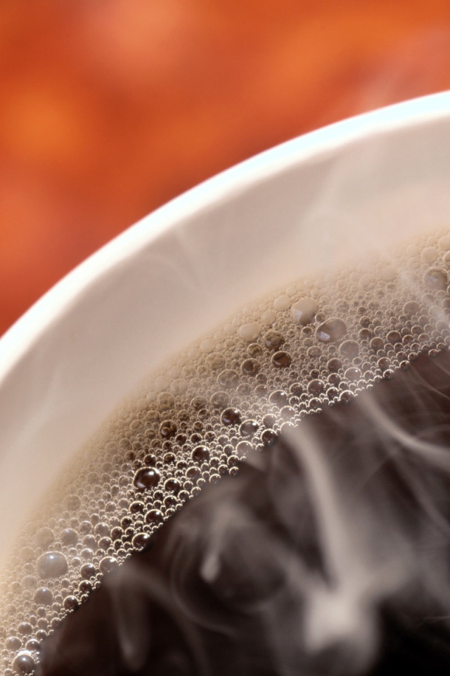 Горячий кофе