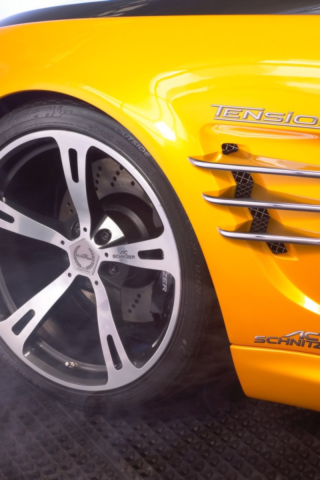 Литье желтого Шницера