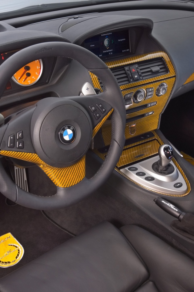 Внутри салона BMW Schnitzer