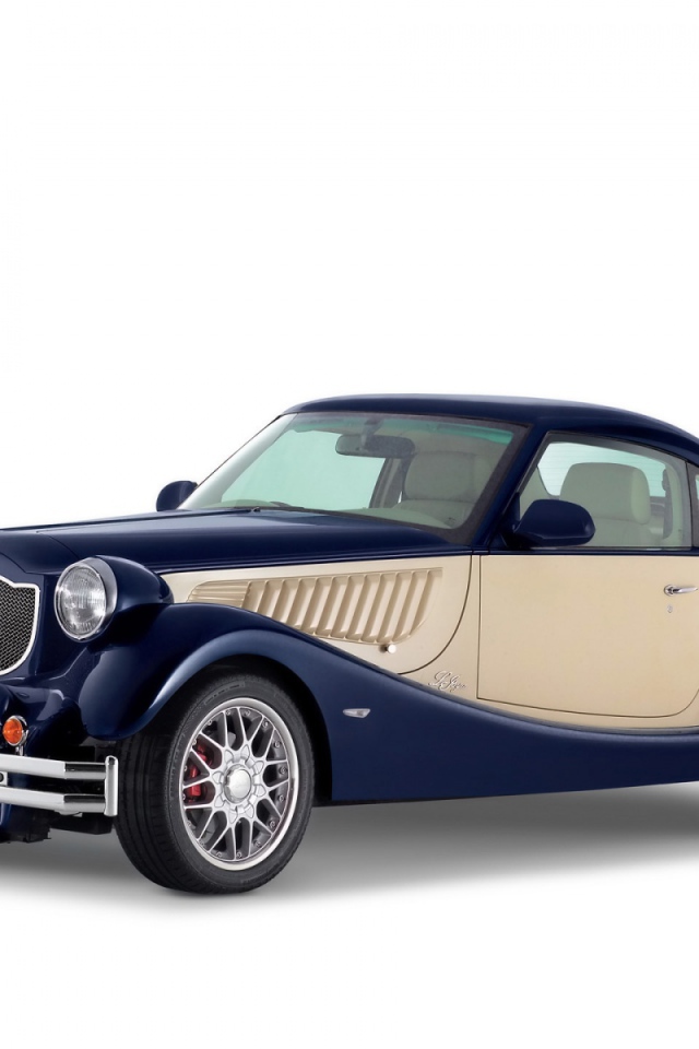 Bufori голубой кремовый