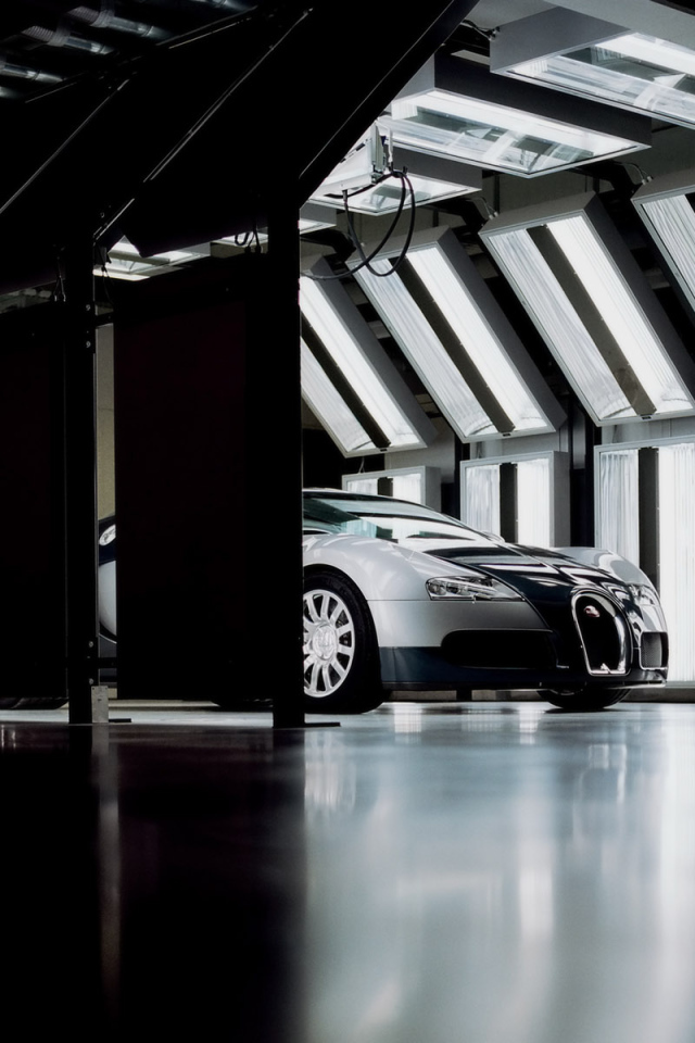 Bugatti в гараже