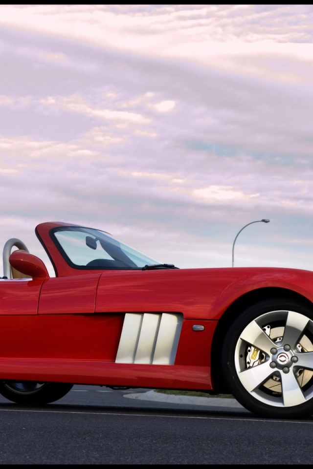 Красный спортивный Elfin